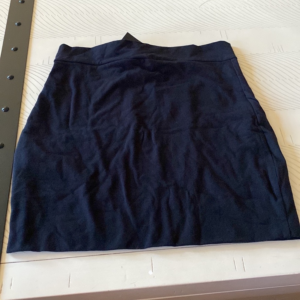 FashionNova Black Melanie Mini Skirt Size L